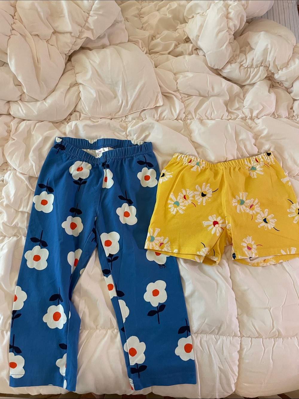 girls floral bottoms set